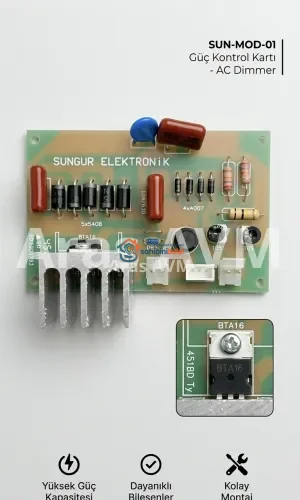 G5 Masaj Cihazı Güç Kontrol Kartı Sungur Elektronik SUN-MOD-01 | Ürün | sahibinibulal