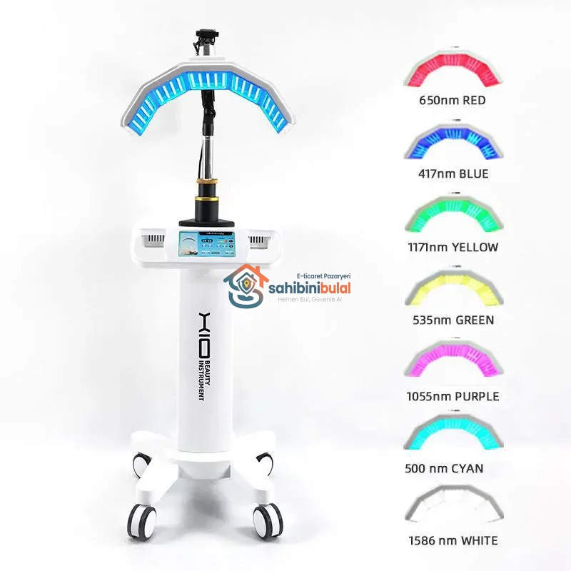 Face & Hair LED PDT Işık Terapisi Cihazı | Cilt ve Saç Bakımı | Vitrin Ürünü | sahibinibulal